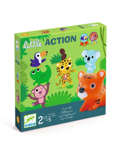 Gioco in scatola per bimbi piccoli - Animali in azione