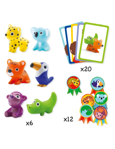Gioco in scatola per bimbi piccoli - Animali in azione 2