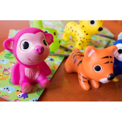 Gioco in scatola per bimbi piccoli - Animali in azione