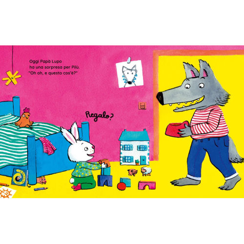 Pilù e Papà Lupo. È l’ora del vasino!