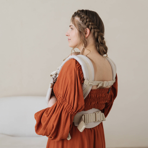 Marsupio Ergonomico regolabile - ONE 0-24 mesi - Wheat