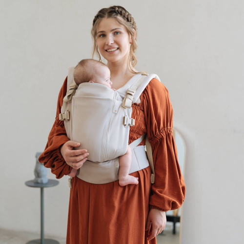 Marsupio Ergonomico regolabile - ONE 0-24 mesi - Wheat