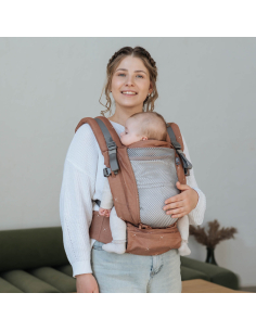 Marsupio Ergonomico regolabile - ONE 0-24 mesi - Caramel