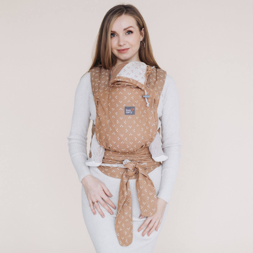 LoveTie - Half Buckle in cotone organico - Cinnamon