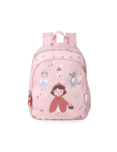 Zaino Medio - Little Red + portachiavi RED