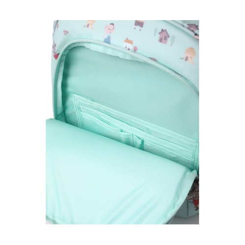 Zaino Medio - Little Pigs + portachiavi Lupo