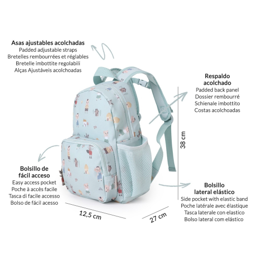 Zainetto A5 -  The Three Little Pigs