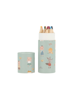 Tubo 12 pastelli - The Three Little Pigs 2