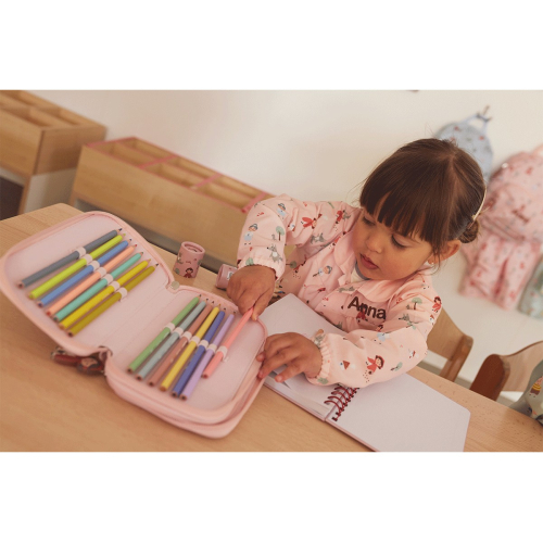 Astuccio porta colori doppia zip - The Three Little Pigs