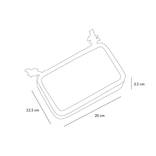 Astuccio porta colori doppia zip - Little Red