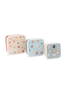 Set di 3 Scatoline Snack - Geometric Nature