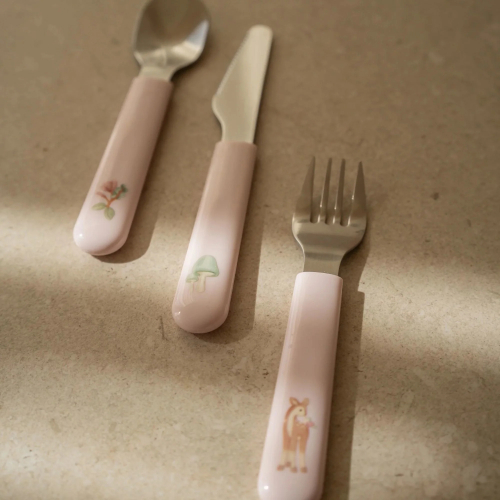 Set 3 posate in acciaio - Fairy Garden