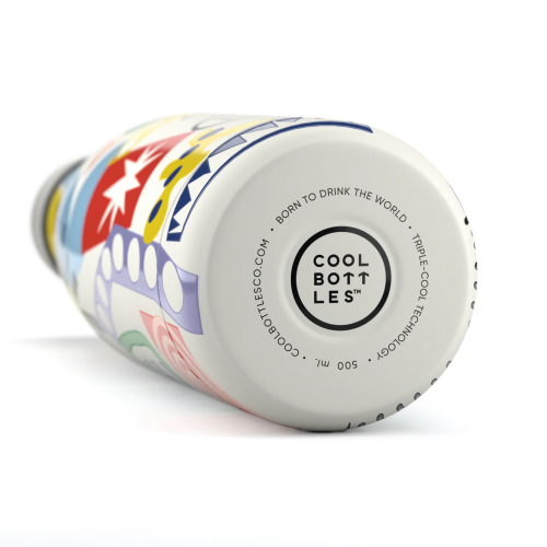 Borraccia a Bottiglia termica in acciaio inossidabile - Eddie Baehr - Electric Garden - 500ml