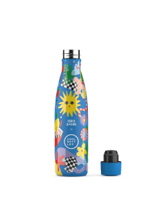Borraccia a Bottiglia termica in acciaio inossidabile - Eddie Baehr - Sunshine Fiesta - 500ml