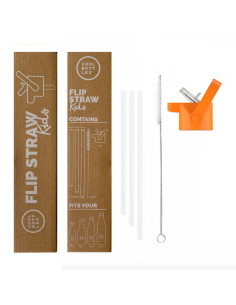 Ricambio Tappo Con Beccuccio per Bottiglia In Acciaio - Kids Cap Orange 2