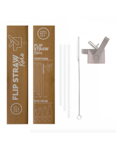 Ricambio Tappo Con Beccuccio per Bottiglia In Acciaio - Kids Cap Grey 2