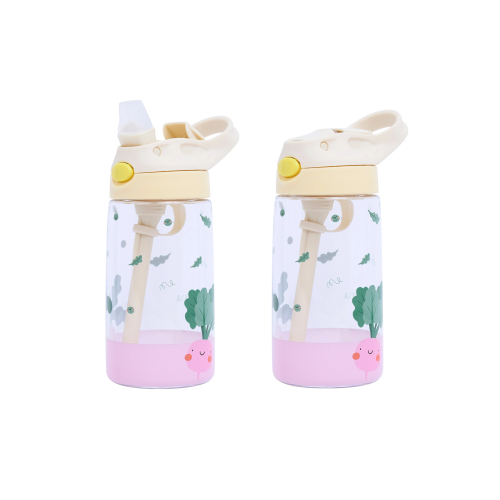 Borraccia in Tritan cannuccia a scomparsa 480 ml - Veggie Pals