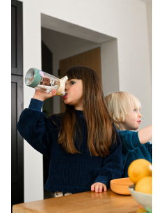 Borraccia in Tritan cannuccia a scomparsa 480 ml - Veggie Pals 2
