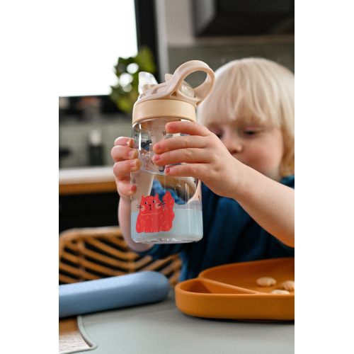 Borraccia in Tritan cannuccia a scomparsa 480 ml - Veggie Pals