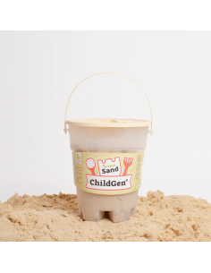 Sabbia magica 500gr con formina - NATURALE