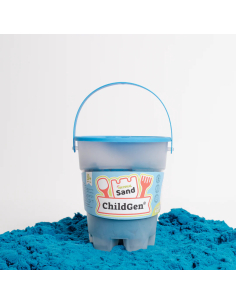 Sabbia magica 500gr con formina - BLU