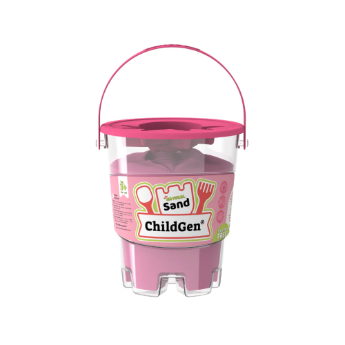 Sabbia magica 500gr con formina - ROSA Sabbia magica 500gr con formina - ROSA