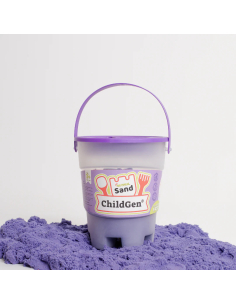 Sabbia magica 500gr con formina - VIOLA