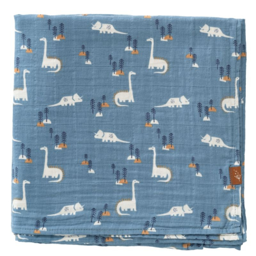 Swaddle 120x120 cm - Dino
