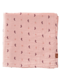 Swaddle 120x120 cm - Seahorse 2