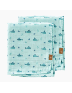 Set di 2 Mussole 60x70 cm - Submarine