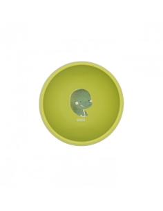 Ciotola con ventosa in silicone - Dinosauro Cracky