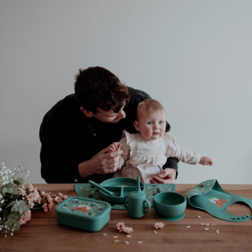 Ciotola con ventosa in silicone - Volpe Crunchy Ciotola con ventosa in silicone - Volpe Crunchy