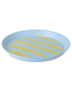 Piatto piccolo 20,5cm - NORA STRIPES AZZURRO