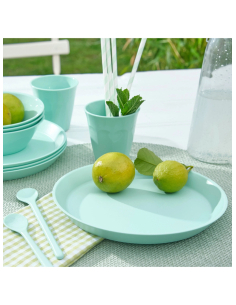 Piatto piccolo 20,5cm - VERDE PASTELLO 2