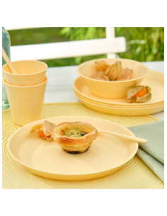 Piatto piccolo 20,5cm - GIALLO PASTELLO 2