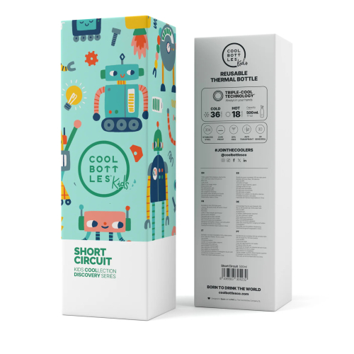 Borraccia bambini Explore 500 ml - Short Circuit