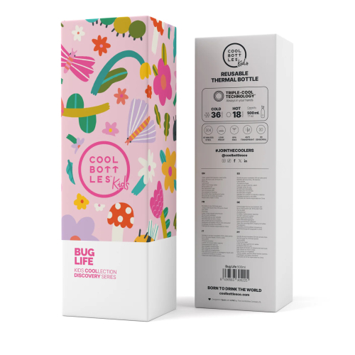 Borraccia bambini Explore 500 ml - Bug Life