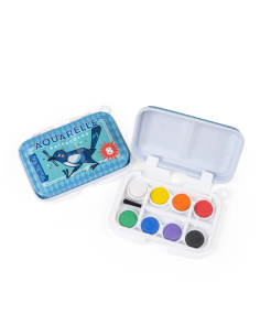 Mini Palette di Acquerelli - Blue