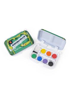 Mini Palette di Acquerelli - Verde