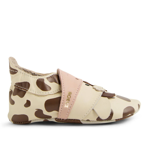 Soft Sole - Mooley Cow White Swan-Black Coffee Soft Sole - Mooley Cow White Swan-Black Coffee