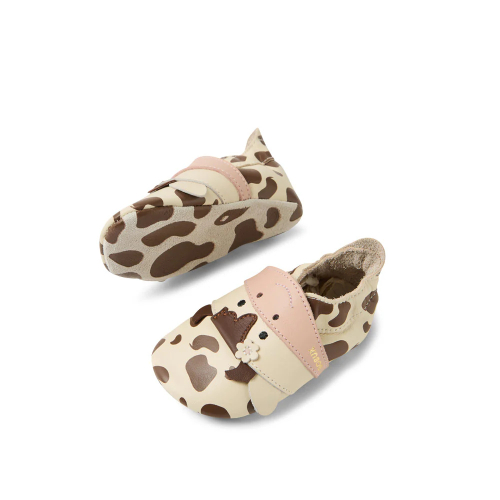Soft Sole - Mooley Cow White Swan-Black Coffee Soft Sole - Mooley Cow White Swan-Black Coffee