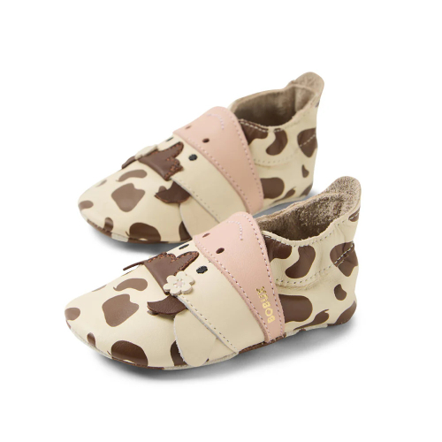 Soft Sole - Mooley Cow White Swan-Black Coffee Soft Sole - Mooley Cow White Swan-Black Coffee