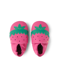 Soft Sole - Strawberry Pink-Winter Green