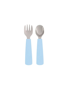 Set 2 Posate Feedie - Powder Blue