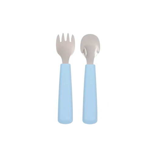 Set 2 Posate Feedie - Powder Blue Set 2 Posate Feedie - Powder Blue