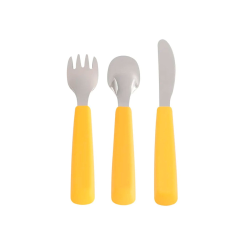 Set 3 Posate Feedie - Yellow Set 3 Posate Feedie - Yellow