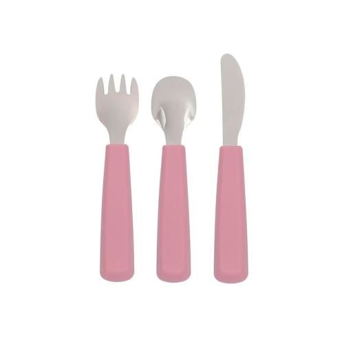 Set 3 Posate Feedie - Dusty Rose Set 3 Posate Feedie - Dusty Rose