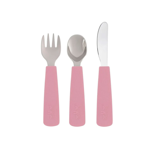 Set 3 Posate Feedie - Dusty Rose Set 3 Posate Feedie - Dusty Rose