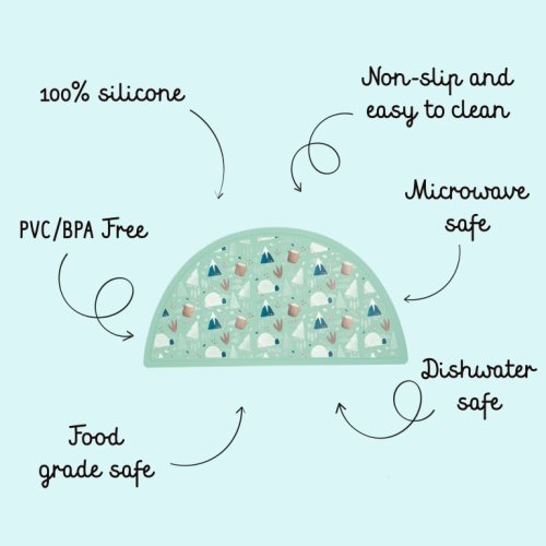 Tovaglietta in silicone -Orso Munchy Tovaglietta in silicone -Orso Munchy