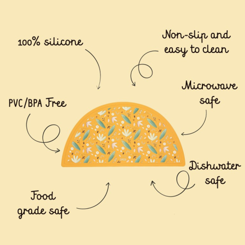 Tovaglietta in silicone - Leone Chompy Tovaglietta in silicone - Leone Chompy